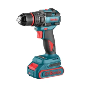 دریل شارژی براش لس چکشی 13 میلی متری رونیکس مدل 8670