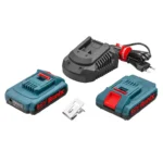 کیت دریل پیچ‌گوشتی چکشی شارژی 13 میلی‌متری براش‌لس تاپ لاین رونیکس مدل 8900K