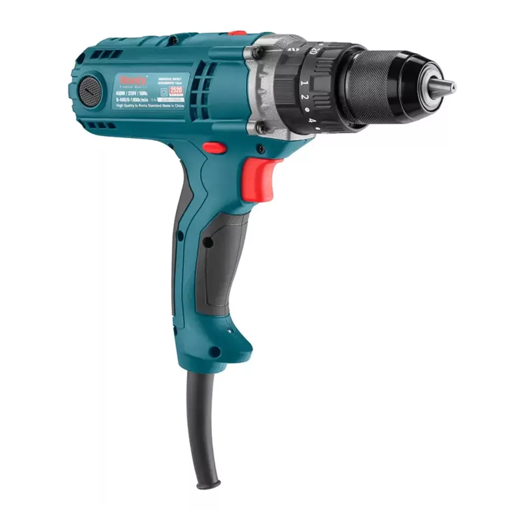 پیچ گوشتی برقی ترکمتر دار چکشی رونیکس مدل 2520